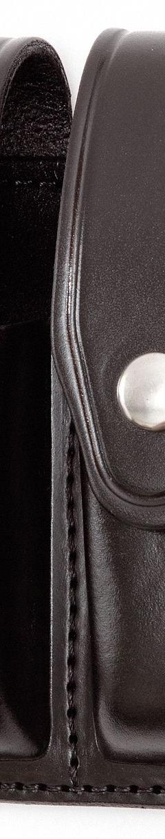 GOULD & GOODRICH, INC. Magazine Pouch: Black, Leather, Basket Weave, Snap Closure (MPN B627-7). Key specifications — attr188437: Black; attr188438: Leather; attr188431: Magazine Pouch.