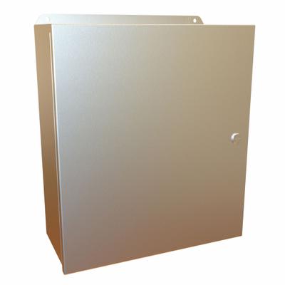 HAMMOND Electrical Enclosure: Stainless Steel, 16 in x 14 in x 6 in, NEMA 12/13/3R/4/4X - Stainless Steel Enclosures