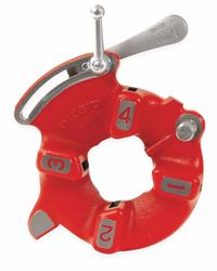 RIDGID Threading Machine Die Head: Use with 1215/300/535 Series, For 1/8 in to 2 in Pipe, NPT (MPN 97065). Key specifications — attr533207: Universal; attr533206: Universal; attr553538: Pipe; attr530822: Right Hand; attr530840: NPT; attr530825: 300.