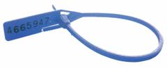 CORTECH Pull-Tight Locking Seal: Cinch-Up, 7 in Lg, Polypropylene, Blue, 100 PK (MPN PCPTS833). Key specifications — Material: Polypropylene; Color: Blue; Product Type: Pull-Tight Locking Seal; Brand: CORTECH.