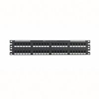 PANDUIT Patch Panel: Flat, 2 Rack Units, 48 Ports, 6, IDC, Steel, 1 1/8 in Overall Ht, NK6PPG48Y. Key specifications — Brand: PANDUIT; Compatible Cable Performance Category: 6; Material: Steel; _Access Type: Rear Access; _Port Labeling: Front Numbered; _Power Over Ethernet: Power Over HDBaseT (POH); _Rear Termination: IDC; _Series: NetKey.
