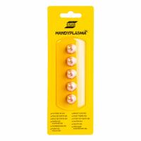 ESAB Plasma Cutting Tip: For ESAB HandyPlasma 60A Torch, 45 A (MPN 0559337002). Key specifications — Manufacturer Part Number: 0559337002; For Plasma Torch Type: Handheld; Brand: ESAB; For Plasma Torch Series (Table): HandyPlasma 60A.