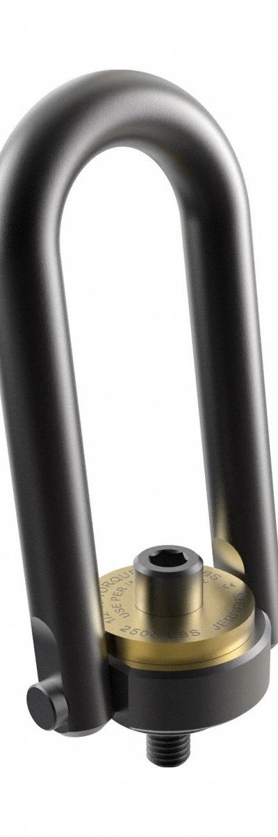 JERGENS Hoist Ring: Pivot/Swivel - Pivot & Rotate Hoist Rings