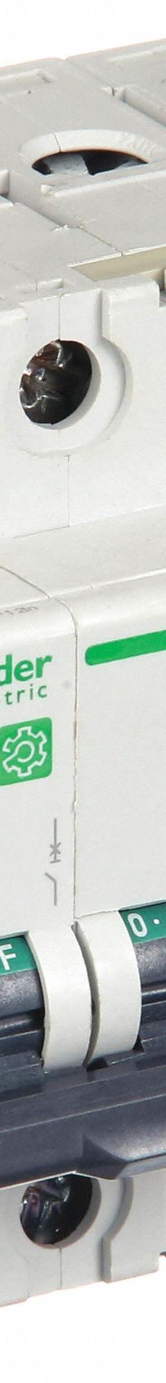 SCHNEIDER ELECTRIC IEC Supplementary Protector: 32 A Amps, 14kA at 240V AC, Screw Clamp, D (MPN M9F23432). Key specifications — attr216783: C60SP; attr195822: Not Rated; attr195823: 14kA at 240V AC; attr195824: Screw Clamp; attr211130: SCHNEIDER.