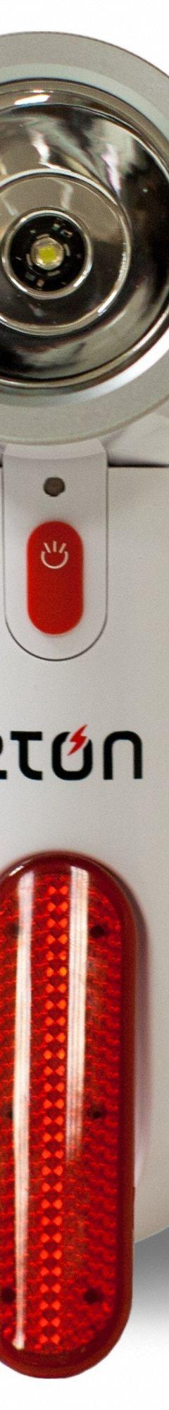 ETON Emergency Beacon: Rechargeable, 50 lm, 4 hr Run Time at Max. Brightness, 50 ft Max Beam, White (MPN ARCPT100W). Key specifications — Brand: ETON.