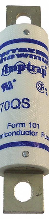 Semiconductor Fuse: A70QS Series, Fast-Acting, 35 A, 700 V AC, 700 V DC DC Volt Rating (MPN A70QS35-4). Key specifications — Series: A70QS; Brand: MERSEN; Voltage Type: AC/DC.