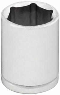 WESTWARD Socket: SAE, 1/4 in Drive Size, 1/2 in Socket Size, 6-Point, Std, Chrome, 1 in Overall Lg (MPN 53YP83). Key specifications — attr1204417: WESTWARD; attr1204392: Chrome.