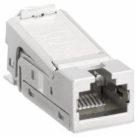 HARTING Device-Side RJ45 Connector: RJ Industrial®, Cat6A, HIFF Version RJ45 Data, 8 Poles, Straight (MPN 09455451561). Key specifications — Housing Material: Zinc Die-Cast; IP Rating: IP20; Performance Category: Cat6A; Application: HIFF Version RJ45 Data; Connection Type: Insulation Displacement; Connector Gender: Female; Connector Orientation: Straight; RJ45 Connector Type: IDC Connector.