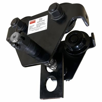 Dayton Trolley: Push, 4,000 lb Max Hoist Load Capacity - Push Trolleys for Hoists