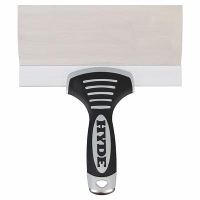 HYDE Taping Knife: Bld. Mat. Stainless Steel, Hdl. Mat. Plastic - Corrosion-Resistant Spreading Tools