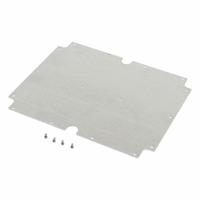 HAMMOND Inner Panel: Back Panel Panel, 11.2 in Overall Ht, 8.86 in Overall Wd, Steel, Galvanized (MPN 1554YPL). Key specifications — Panel Style: Back Panel; Brand: HAMMOND; Finish: Galvanized; Manufacturer Part Number: 1554YPL; Material: Steel.