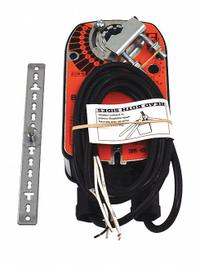 Actuator: Dampers, On/Off, Spring Return, 35 in-lb, 120V AC, Hardwired, NEMA 2 / IP54 (MPN LF120-S). Key specifications — Manufacturer Part Number: LF120-S; Shaft Rotation: CW/CCW; Stroke Degree: 95°; Power Rating: 5.5W; Input Voltage: 120V AC; Brand: BELIMO; For Use With Building Automation Systems: Building Automation System Compatible; Electrical Connection Type: Hardwired.