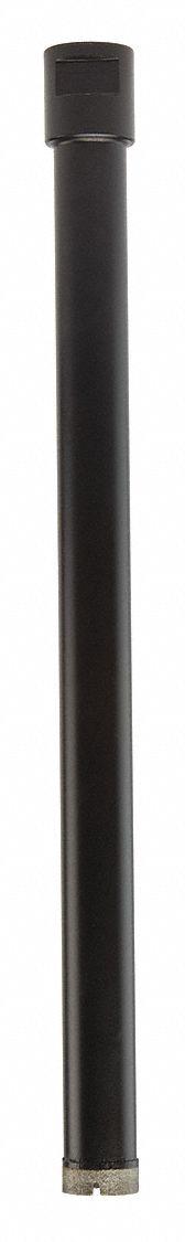 MILWAUKEE Coring Bit: 7/8 in Core Dia, 13 in Max Drilling Dp - Diamond-Tipped Core Bits for Wet Coring