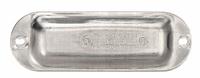 Covers for Conduit Access Fitting: Aluminum, 1/2 in Trade Size, Screw In (MPN K50-A). Key specifications — Connection Type: Screw In; Hazardous Location: Yes; Material: Aluminum; For Use With: Appleton Form 85 Unilet Conduit Outlet Bodies; Gasket Included: No; Includes: Screws; Standards: UL 514B; Brand: APPLETON ELECTRIC.