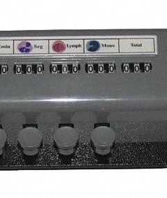 Differential Counter: Manual, 9 3/4 in Overall Lg, 3 1/4 in Overall Wd, 2 in Overall Ht, Carry Case (MPN CTL-DIFM-05KY). Key specifications — Compatible with Product Type: Microscopes; Counter Type: Manual; Includes: Carry Case; Product Type: Differential Counter; Brand: LW SCIENTIFIC.