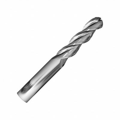 APPROVED VENDOR Ball End Mill: Carbide, 3 Flute, 1/4" Mill Dia, 1-1/4" LOC, 3" OAL (MPN 315212) - Carbide Ball End Mills for Aluminum