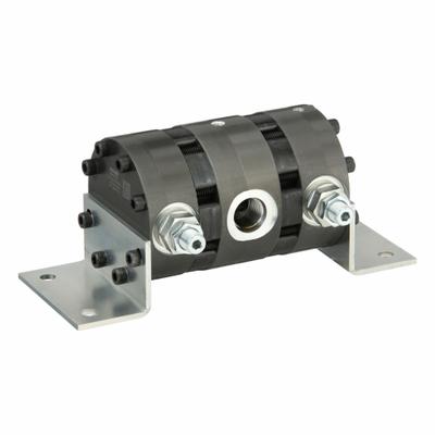 MONARCH Hydraulic Flow Divider: #8 SAE O-Ring Boss, 2.2 gpm to 8.5 gpm - Rotary Gear-Type Flow Dividers