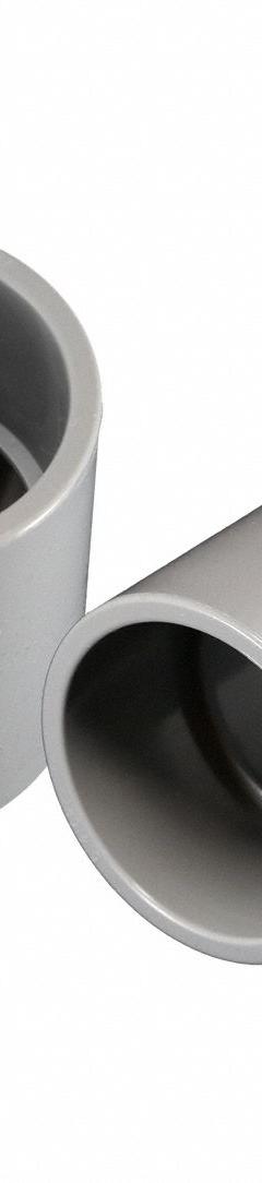 PVC Conduit Fitting: PVC, 5 in Trade Size, 40 Schedule (MPN 6141633). Key specifications — Material: PVC.
