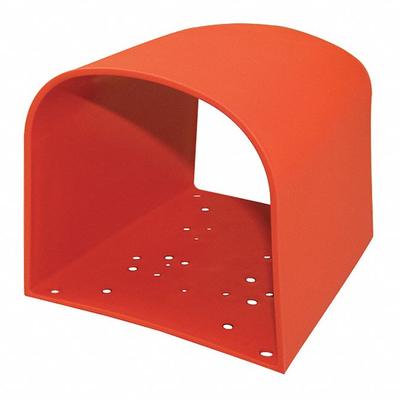 LINEMASTER Foot Switch Guard: Plastic (MPN 522-U37) - Guards & Shields for Foot Switches