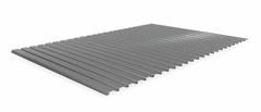 TENNSCO Decking: 72 in x 48 in x 9/16 in, 22 ga Decking, Steel, 4,150 lb Load Capacity (MPN BSD-7248). Key specifications — Decking Material: Steel; Frame Finish: Powder Coated; Color: Industrial Gray; Includes: (6) Panels; Brand: TENNSCO.