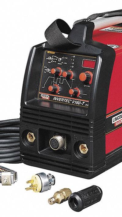 LINCOLN ELECTRIC TIG Welder: Invertec V160-T, DC, Base Model - Lincoln Invertec