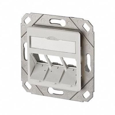 METZ CONNECT Wall Outlet: UPK, GD-Zn (Zinc Die-Cast), Individual Keystone Modules - Voice & Data Housings, Panels & Connector Components
