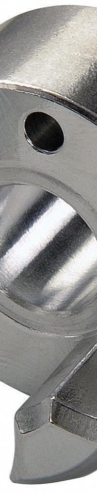 RULAND MANUFACTURING Jaw Coupling Hub: JS16 Coupling Size, 1 in Outside Dia, Inch, Aluminum, Curved (MPN JS16-8-A). Key specifications — attr662259: RULAND MANUFACTURING.