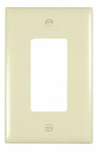 LEGRAND Wall Plate: Decorator-Rocker, 1 Gang, Brown, Jumbo Size (MPN TPJ26I). Key specifications — Brand: LEGRAND; Material: Nylon.