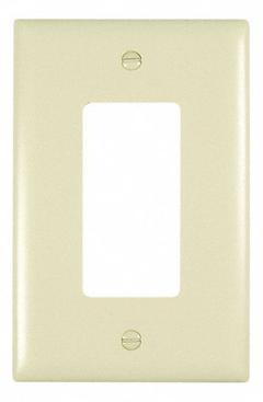 LEGRAND Wall Plate: Decorator-Rocker, 1 Gang, Brown, Jumbo Size (MPN TPJ26I). Key specifications — Brand: LEGRAND; Material: Nylon.