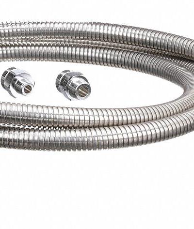 ENCORE Pre-Rinse Hose: Stainless Steel - Faucet Sprayer Hoses