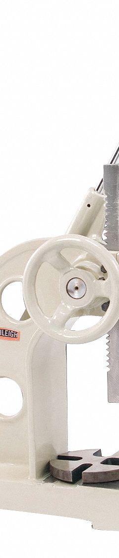 BAILEIGH INDUSTRIAL Arbor Press: 3 ton Force in Tons, 10 in Swing (In.), 38141 in, 7/8 to 2-1/8 in (MPN AP-3R)