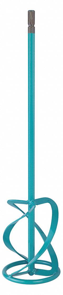 COLLOMIX Mixing Paddle: Single-Paddle, Medium Viscosity, Hexafix Quick-Disconnect, 23 in Lg (MPN MK140HF). Key specifications — attr117483: MK140HF; attr117489: Low; attr117479: COLLOMIX.