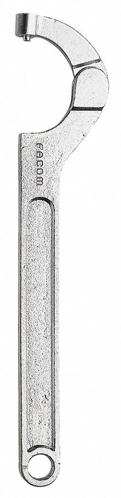 FACOM Pin Spanner Wrench: 120 mm to 180 mm, 5/16 in Pin Dia, 19 1/2 in Overall Lg, 5/16 in Pin Lg (MPN FA-126A.180). Key specifications — attr309823: 120 mm to 180 mm; attr309829: No; attr309833: Round; attr324942: FACOM.