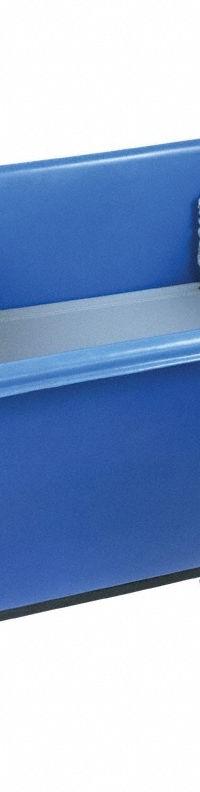 R&B WIRE PRODUCTS INC. Cube Trucks Spring Lift: 455G, 31 in x 21 in x 5/8 in, Gray, 150 lb. Key specifications — Color: Gray; Material: Vinyl-Covered Platform with Powder-Coated Attachment Clips; Brand: R&B WIRE PRODUCTS INC.; Includes: Platform and Springs; Manufacturer Part Number: 455G; For Use With: 4612BLR Poly Truck.