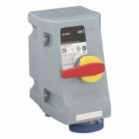 LEVITON Mechanical Interlock: 240V AC, Three Phase, 30 A, 3 Pole, 4 Wire (MPN 430MI9WLEV). Key specifications — Brand: LEVITON; Reverse Service: No.