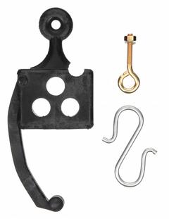 VELVAC Hose Suspender Kit: Black, Eyebolt Hardware/Hose Suspender Piece/S Hook (MPN 581038). Key specifications — Includes: Eyebolt Hardware; Brand: VELVAC.