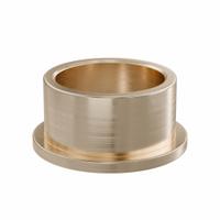 Flanged Sleeve Bearing: Bronze, SAE 841, 18 mm Bore, 22 mm OD, 12 mm Lg, -35°F to 300°F, 10 PK (MPN FFM1822-12B). Key specifications — System of Measurement: Metric; Material Grade: SAE 841; Flange Type: Flanged; Brand: OILITE.