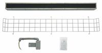 FOSTORIA Electric Infrared Heater Panel Emitter: 3,150 W Watt Output, 480V AC, 1 Phase (MPN 64337-025). Key specifications — Includes: Heater Housing Guard; Phase: 1; Voltage: 480V AC; Brand: FOSTORIA; For Use With: Mfr. No. MR-448-1; Overall Dimensions - L x W x D: 48 in x 3 in x 3 in; Product Type: Electric Infrared Heater Panel Emitter.