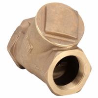 MILWAUKEE VALVE Swing Y Check Valve: Swing, Y-Style Valve Body, 2 in Pipe Size, FNPT x FNPT, Bronze (MPN 508 2"). Key specifications — Brand: MILWAUKEE VALVE.