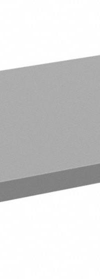 TENNSCO Workbench Shelf: 72 in Overall Wd, 30 in Overall Dp, Gray, Steel, Includes Mounting Hardware (MPN FS-3072). Key specifications — Includes Mounting Hardware: Yes; Color: Gray.