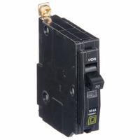 SQUARE D Miniature Circuit Breaker: 30 A, 120/240V AC, Single Phase, 10kA at 120/240V AC, 1 Poles (MPN QOB130). Key specifications — Phase: Single; Amps: 30 A; AC Voltage Rating: 120/240V AC; Max. AIR Rating: 10kA at 120/240V AC; For Use With: Square D NQOD Panelboards; Brand: SQUARE D.