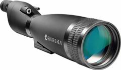 BARSKA Spotting Scope: 20x to 60x, 52.5 ft @ 1000 yd (60x)/99.5 ft @ 1000 yd (20x), Gladiator (MPN AD10606). Key specifications — Color: Matte Black; Magnification: 20x to 60x; Field of View: 52.5 ft @ 1000 yd (60x); Weather Resistant: Fog Resistant; Brand: BARSKA; Product Type: Spotting Scope.
