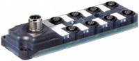 MURRELEKTRONIK Distribution Box: EXACT12, 8 Ports, 4 Pole M12 Female/5 Pole M12 Female (MPN 8000-88460-0000000). Key specifications — IP Rating: IP65; Features: PNP Electrical Design.