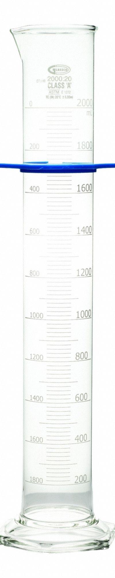 UNITED SCIENTIFIC SUPPLIES INC Graduated Cylinder: 2 L - Class A Glass Graduated Cylinders