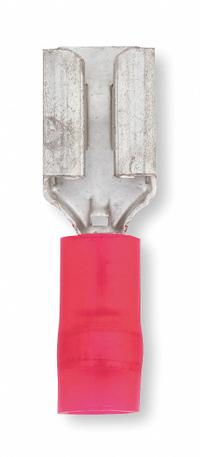 STA-KON Wire Disconnect: Female Socket, Red, Nylon, Partial Coverage, 22 AWG – 18 AWG Wire Size (MPN RA18-250F). Key specifications — attr1307035: STA-KON; attr1307036: RA18-250F.
