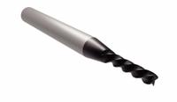 WIDIA HANITA Corner Radius End Mill: Carbide, AlTiN Coated, 4 Flute, 3 mm Mill Dia, 9.5 mm LOC (MPN 4X0EM03002RAT WS15PE)