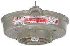High Pressure Sodium Light Fixture: 9,500 lm, T2C Temp Code, 2500K, 100 W, 120 to 480V AC (MPN VM1S100). Key specifications — Temperature Code: T2C; Lighting Technology: High Pressure Sodium; Product Type: High Pressure Sodium Light Fixture; Brand: HUBBELL KILLARK; Color Temperature: 2500K; Voltage: 120 to 480V AC; Color Selectable: Not Selectable.