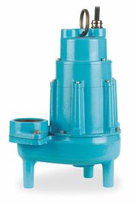 LITTLE GIANT Sewage Ejector Pump: Cast Iron, Three Phase, 2 hp, 240V AC, 2 in Max. Dia. Solids, FNPT (MPN 520150). Key specifications — Impeller Material: Brass; Rated Voltage: 240V AC; Brand: LITTLE GIANT; Discharge Orientation: Vertical; Switch: Not Included.