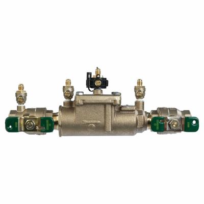 Watts Modular compact design: 007, 1/2 in Pipe Size, FNPT x FNPT, 10 in Overall Lg - Watts Double Check Backflow Preventers