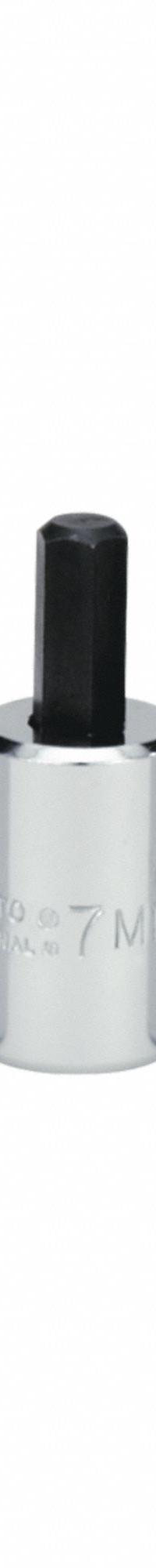 PROTO Socket Bit Set: 1 - 25 Pieces, 3/8 in Drive Size, 7 Pieces, 4 mm to 10 mm Tip Size Range (MPN J4990-MST). Key specifications — attr1216280: Fixed Insert; attr1216283: PROTO; attr1225718: 4 mm to 10 mm; attr1227491: 3/8 in.